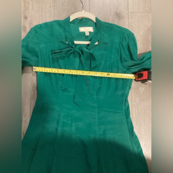 NWOT Anthropologie Gina Keyhole Dress by Moulinette Soeurs Green Size 2 - Picture 9 of 14
